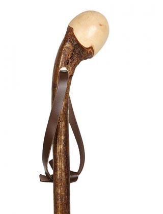 Canne De Marche Réglable Vario-Derby - Motif Kaki/beige - Légère Et Ajustable En Hauteur
